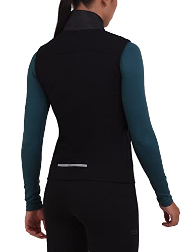 Tca Women's Excel Runner Walking Hiking Lightweight Thermal Padded Vest With Zip Pockets - Black Stone, Small #TOP1