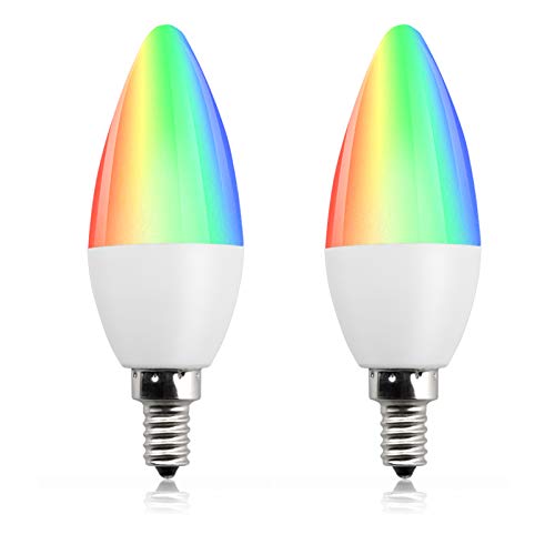 Bonlux lampadina RGB dimmerabile E14 candela led