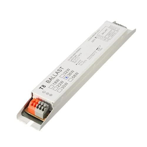 MOTMKUKPAM 220-240V CA 2x18W 2x30W 2x36W 2x58W Balastro electrónico T8 de Amplio Voltaje balastos de lámpara Fluorescente(2x30W)