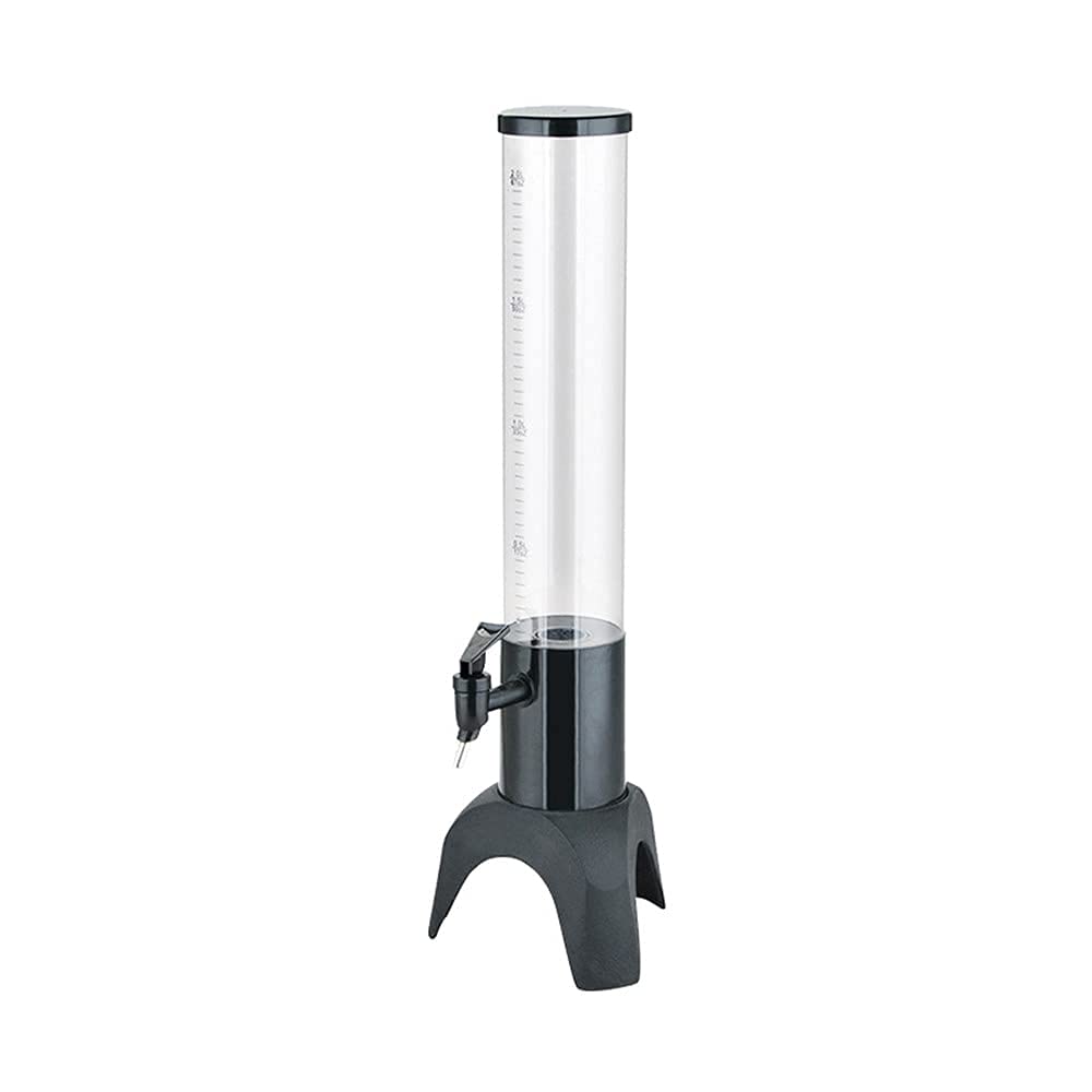 MU Bierturm, Bierfass Spenderer Bierturm Xxl Getränke Amp; Getränkespender Mit Tap 1.5/2.0 Liter Für Partybar-Zubehör,5L.