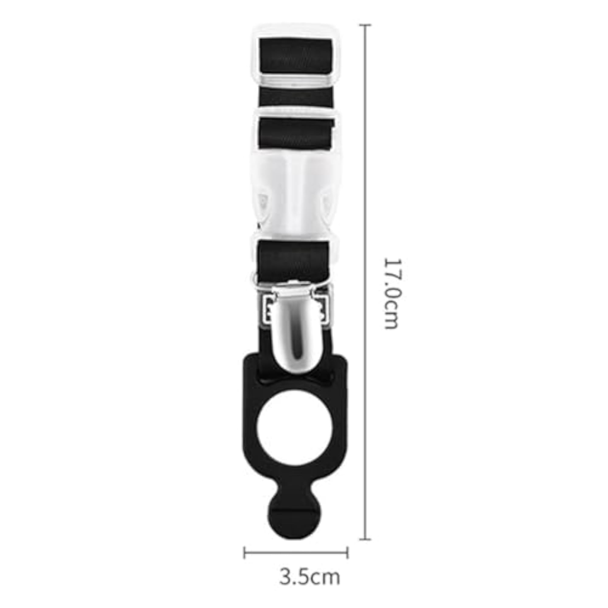 Suitcase Luggage Baggage Belt Gripper Strap, 5 Pack