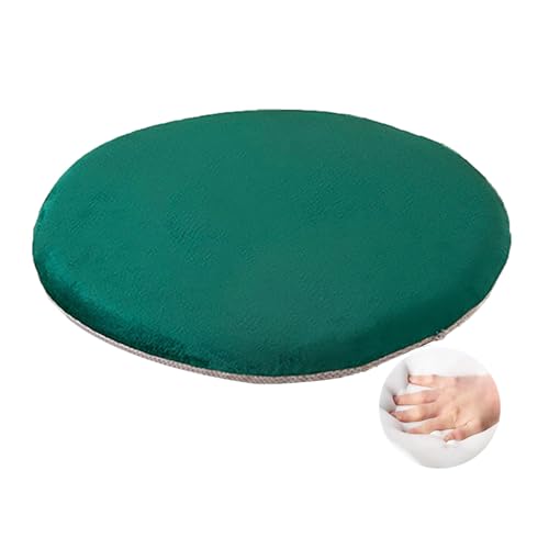 Galette de chaise en mousse à mémoire de forme avec housse épaisse - 2