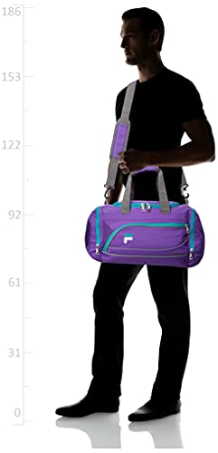 Fila Sprinter 19" Sport Duffel Bag, Purple/Teal - Fl-Sd-2719-Pltl #TOP5
