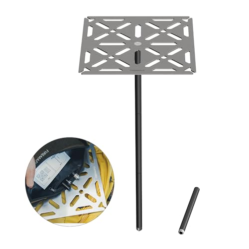 Fire-Maple Portable Tripod Stand Camping Table - Lightweight Aluminium Alloy & Stainless Steel, Detachable Feet, Adjustable Height, Compact Design