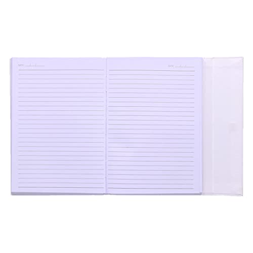 YOUVA Navneet Case Bound Magnetic My Notes | 14.8x21 cm | Single Line | 192 Pages | Pack of 1