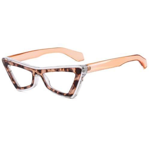 TVTBBVV Cat Eye Inverted Triangle Glasses Women Men