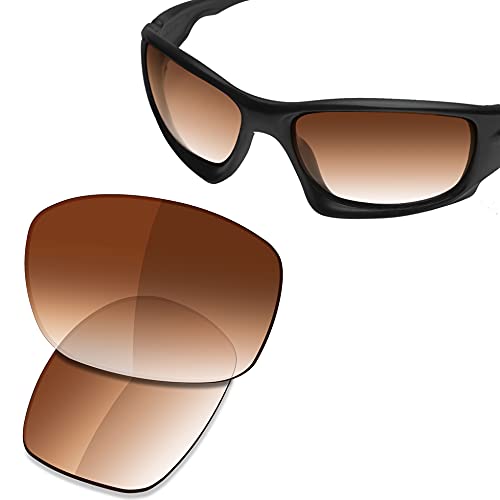 Image of SAUCER Premium Replacement Lenses for Oakley Ten X OO9128 | UV400 Protection, Anti-Scratch, Precise Fit & Enhanced Clarity