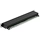FGB CAT 7 Patchpanel Verteilerfeld 24 Port - 19 Zoll Rackeinbau Servermontage RJ45 Geschirmt - Patchpanel Geschirmt Netzwerk-Patchpanel für Gigabit-Netzwerk-Switch