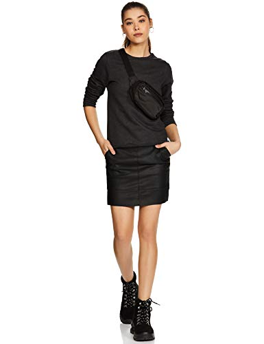 Image of Women's Cotton Round Neck Pullover Sweater