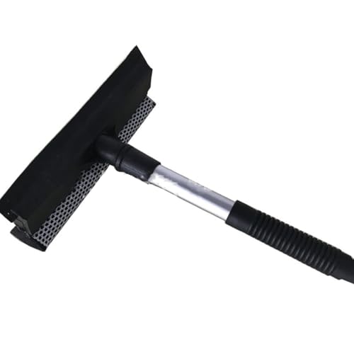 Image of Healeved Window Squeegee Glass Wiper Window Shower Squeegee Scraper Window Shower Squeegee for Glass Door Bathroom Tile and Mirror