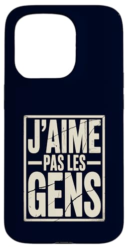 J'aime Pas Les Gens �ʔ����t�����X������I���p �X�}�z�P�[�X iPhone 15 Pro �p