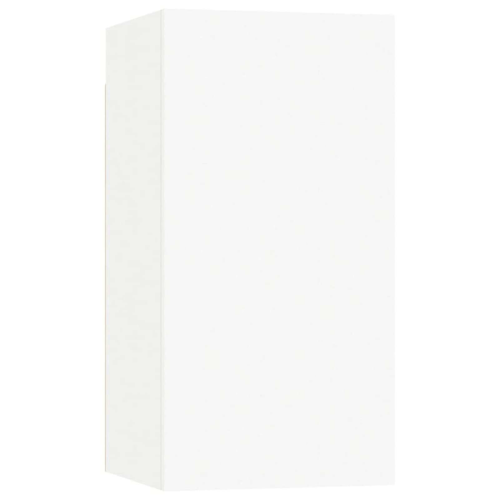 ZEYUAN Juego de Mueble para TV de 4 Piezas, Muebles De Salon Comedor Modernos, Mueble TV Salon, Salones Modernos Completos, Conjunto TV Salon, aglomerado Blanco
