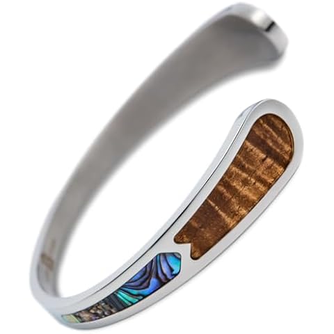 Pono Woodworks Koa Wood Cuff Bracelet Cover