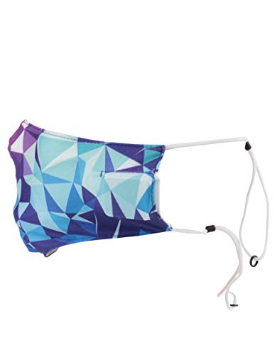 Sakar FaceTech Bluetooth Face Cover, Wireless Music Cover with Adjustable Straps and Rechargeable Battery, Built in Speaker for Calls and Music, Machine Washable, Diamond (PTH1785-SPT-STK-24)