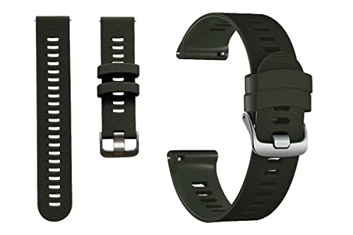 Correa de silicona premium para Garmin 245 con acabado ágata mate 6