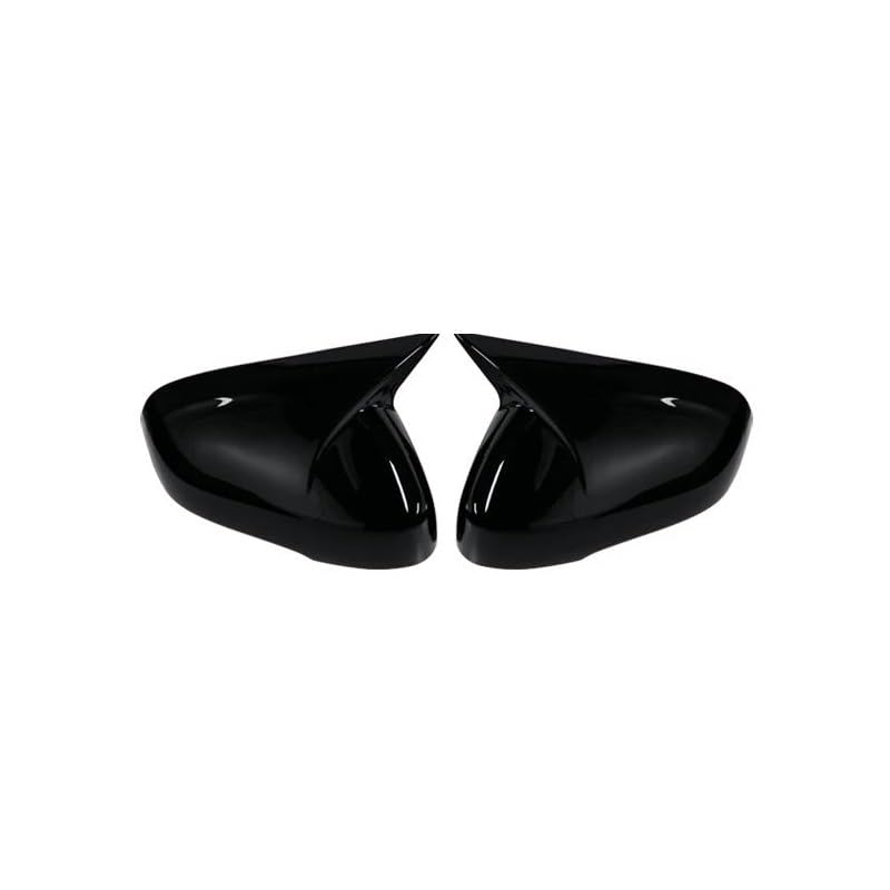 Couvercles rétroviseur noir brillant contre rayures Volvo S60 T5