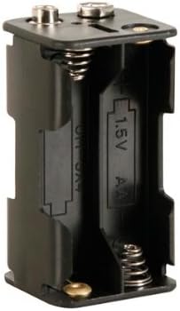 Velleman BH343B Battery Holder for 4 x AA-Cell with Snap Terminals