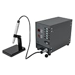 Macchina per saldatura a punti automatica, saldatrice a punti ad arco ad argon a impulsi da 100W, saldatore per gioielli, saldatrice a punti ad impulsi, saldatrice elettrica portatile, set di