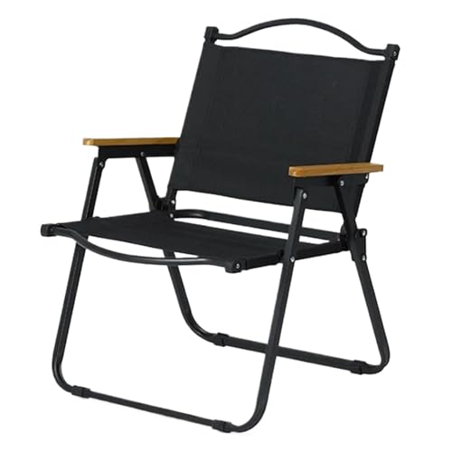 Camping Chair High Load Foldable Travel Wood Outdoor Picnic Relax