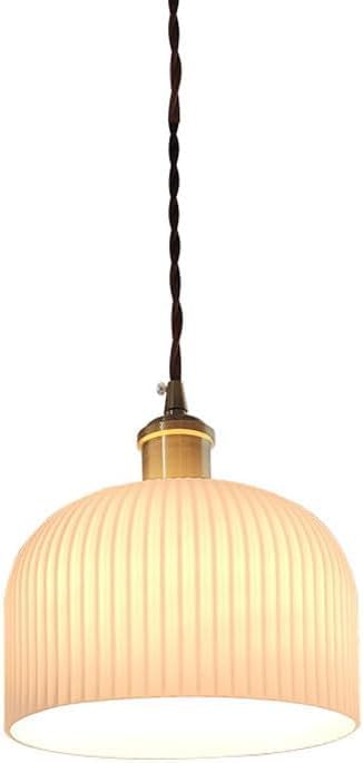Lampe suspendue en laiton japonais pour salle a manger et cuisine retro E27