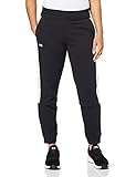 Vestibilità affusolata Under Armour Rival Terry - Pantaloni da Jogging da Donna, Donna, Pantaloni Traspiranti, 1351889, Nero (001)/Bianco onice, XXL