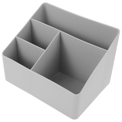Ciieeo Tea Bag Holder Organizer 4-section Storage Box for Coffee Tea Sugar and Compact Pp Material