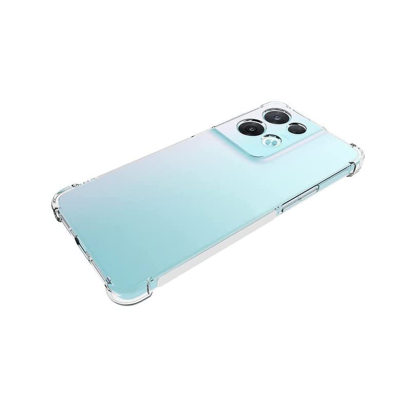 PrimeLike Shockproof Bumper Ultra Clear Slim Anti-Slip Grip Soft Flexible Back Cover for Oppo Reno8 Pro / PGAM10 (Transparent) (B0B524J4F3) Amazon Price History, Amazon Price Tracker