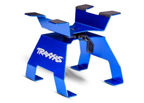 Traxxas 8797 Blue Aluminum X-Truck Stand for X-Maxx and XRT