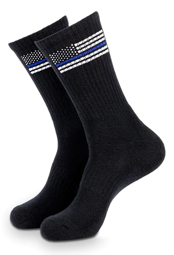 Chacon Tactical Thin Blue Line Socks