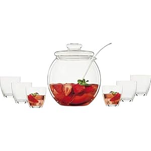 Bohemia Cristal 071 – 66015 Bowle Set Libera 4,5liter, Confezione Regalo (1 Pezzi)