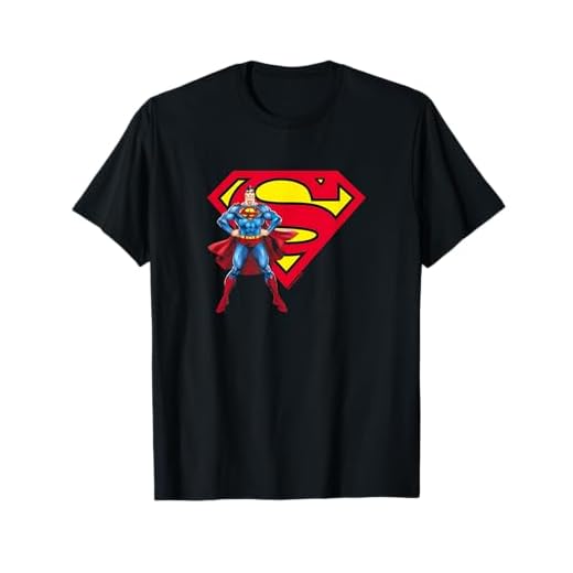 Superman & Logo Camiseta