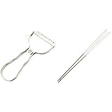 642円お得！貝印 KAI ピーラー(皮むき器)SELECT100 T型 DH3000 & KAI 菜ばし Kai House Select プラスチックハンドル 30㎝ 日本製 DH7102