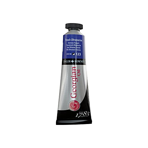 Image of Daler Rowney Georgian Oil Paints 38 ml, French Ultramarine [Toy]