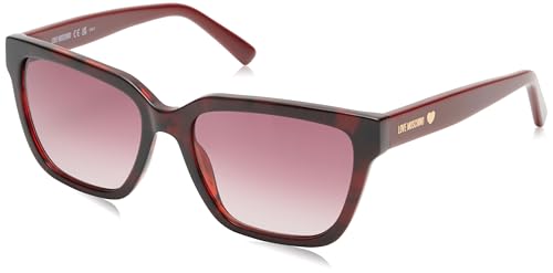 MOSCHINO LOVE Brille MOL087/S Größe 55-17 mm Burgundy/Eye size: 55 - Bridge size: 17