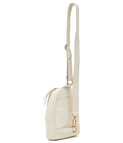 Image of HOBO Fern Leather Hands-Free Sling Bag with Adjustable Strap, Fashionable Style, Room for Wallets and Essentials