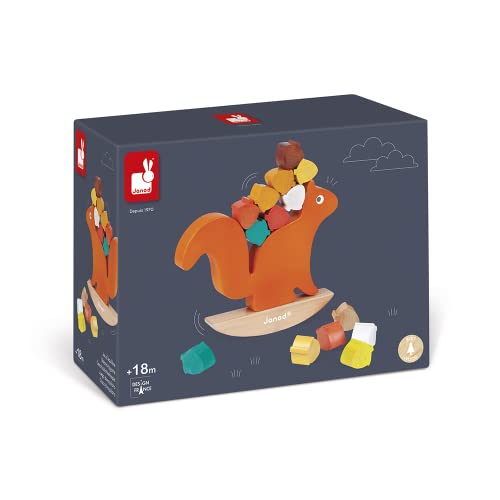 Janod Squirrel Nutty Balance Game - Ages 18 Months + - J08126 #TOP3