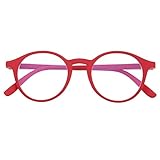 DIDINSKY Gafas de Presbicia con Filtro Anti Luz Azul para Ordenador. Gafas Graduadas de Lectura para Hombre y Mujer con Cristales Anti-reflejantes. Ferrari +2.5 – UFFIZI