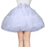 [dkoyiz] 洋装日常パニエ和装小物DA ワンピースロリータ 45cmショートチュチュスカート ハーフスカート 骨なし柔らか糸ロリータクラウドサポート 暴力サポート (ホワイト)