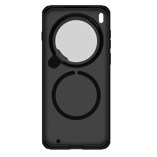 Image of CamShield Prop Magnetic Case for Vivo X300 Pro | Compatible with MagSafe | Clear PC Camera Lens Cover Bracket | Shockproof Slim Back Cover with Foldable Stand | Anti-Scratch Phone Case - Black