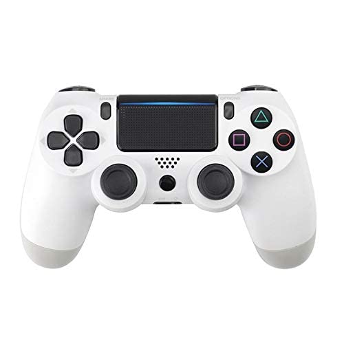 Compatible PS4 Dualshock 4 Wireless Controller for PS4 Remote for Playstation 4 Pro / PS4 Slim / PS4 FAT / PC / Android / IOS - Glacier White