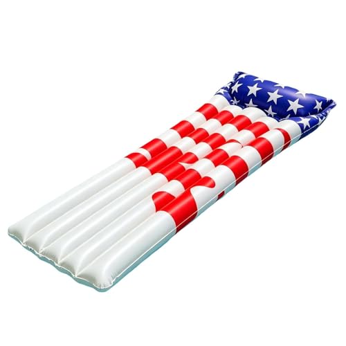 Flotteurs piscine adultes 178x56cm avec appuie-tête confortable pour bronzage et détente au lac