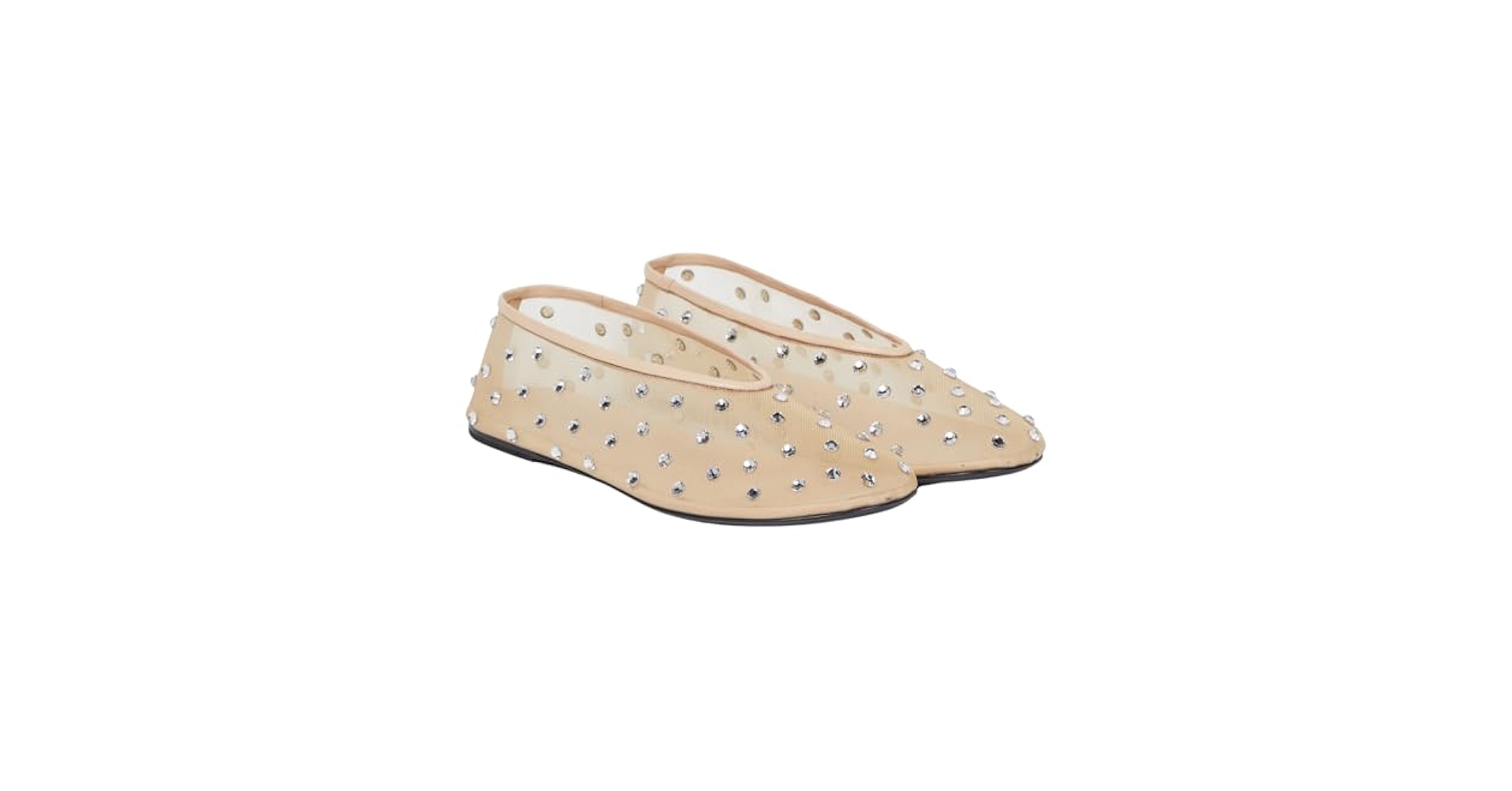【関税・送料込み】フラットシューズ Ballet flats wit eyelets Amazon.com | Yishaweiqi Black Crystal Rhinestone Ballet