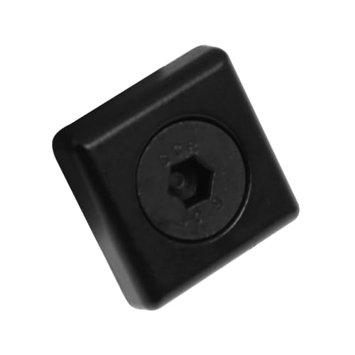 Image of 10PCS Zinc Aluminium Profile End Caps T Slot Aluminium Profile Fittings 20x20mm Metal Cover End Cap Cover Plug Aluminium Profile Fittings Black