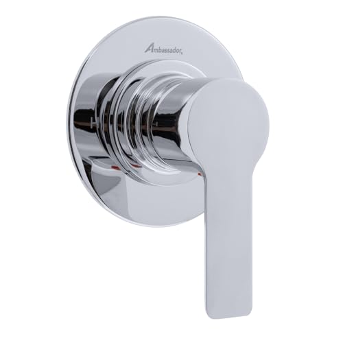 Ambassador Marine Irva- 1H Shower Mixer, Thin Wall-Mount (Chrome) - 134-2132-CP-W