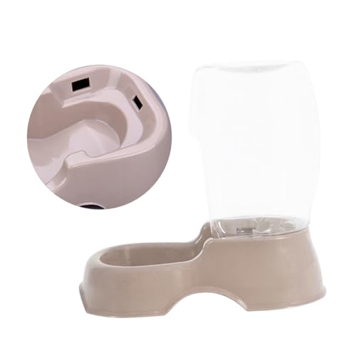 HOLIDYOYO Pet Water Feeder 900ml Dog Cat Automatic Refill Plastic Water Dispenser Random Color