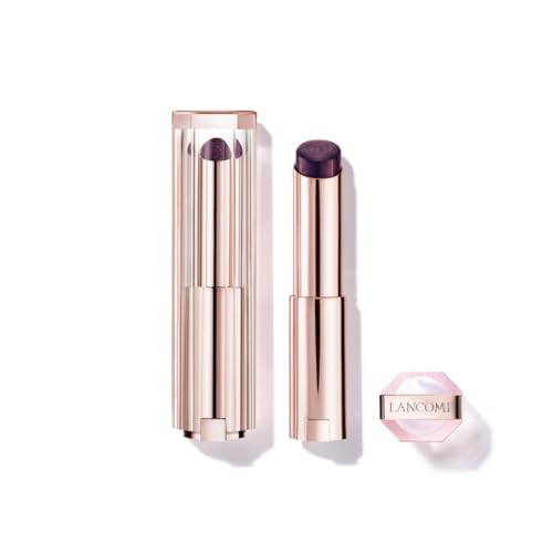 Image of Lancôme Lip Idôle Butterglow Glowy Colour Balm, Luminous Lip Care providing Up to 24h Hydration and Radiant Shine, Infused with 12% Squalane and Ceramides for Smooth Lips, 90 Berry Bisou, 3g