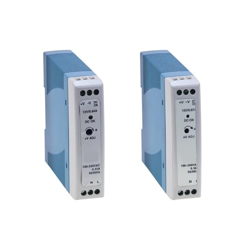 Alimentation à découpage sur Rail DIN MDR-10 15V pour centraliser vos capteurs - 3