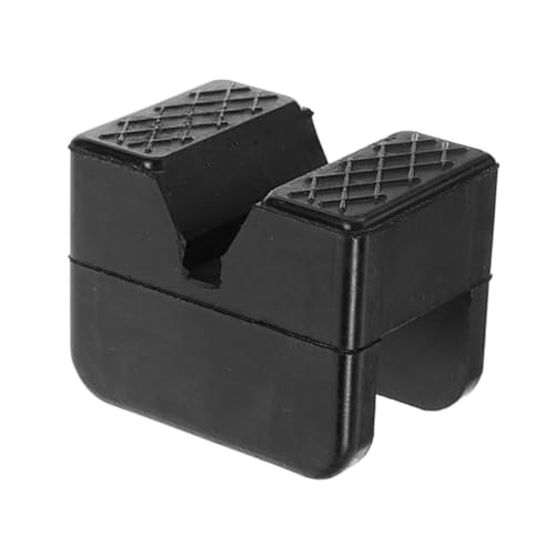 CVUTOVO 耐久性ゴム製ジャックスタンドパッド 滑り止め設計 車用フロアジャックラバーパッド 汎用ジャック保護具 ガレージ 作業場向け