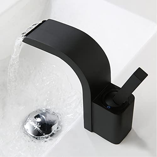 Robinet cascade salle de bain mitigeur moderne à poignée unique