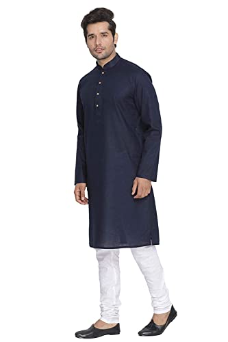 Image of Royal Kurta Men's Cotton Kurta Pyjama Set